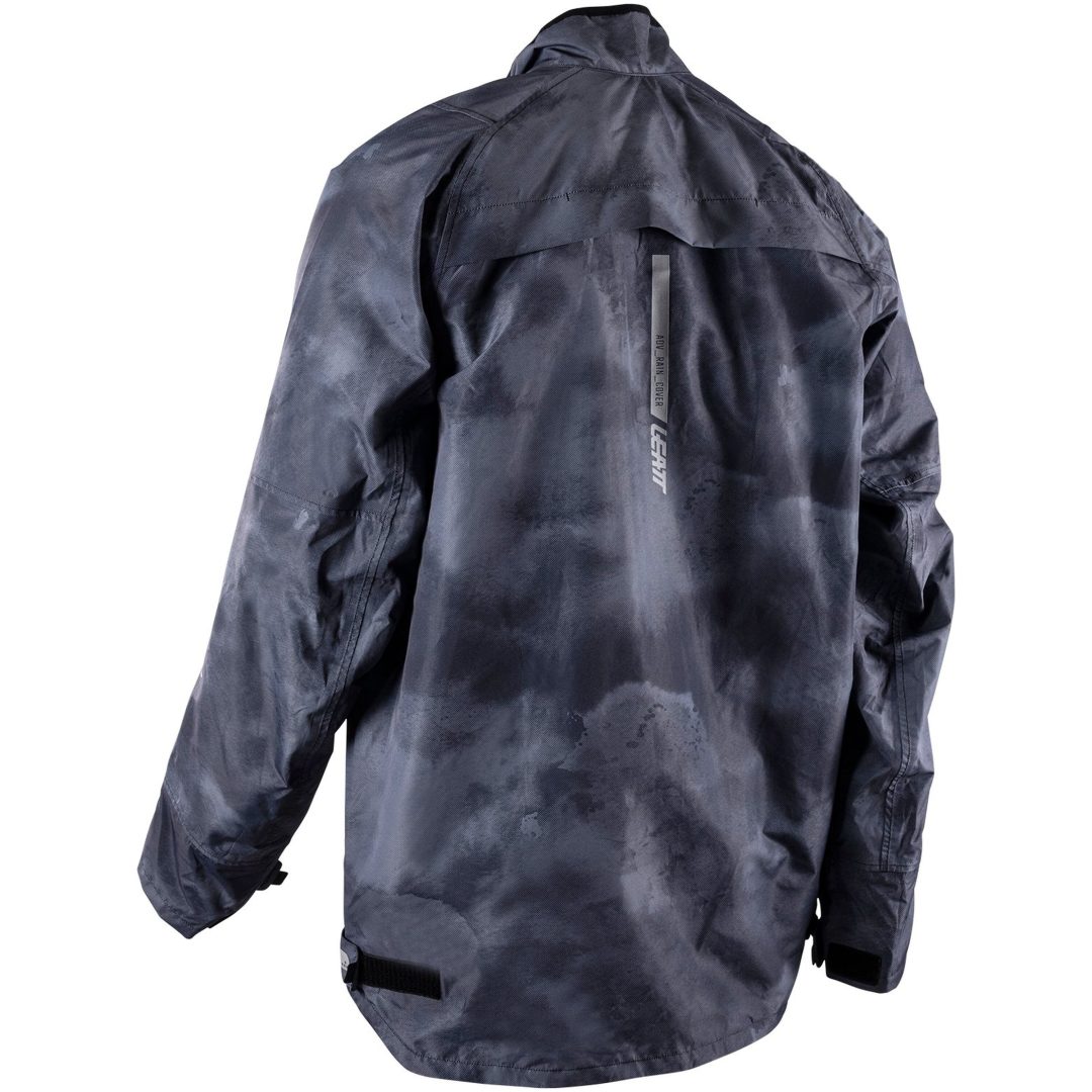 Regnjakke ADV Rain Cover Sort/Grå Leatt S (US38 / EU48) – billede 8