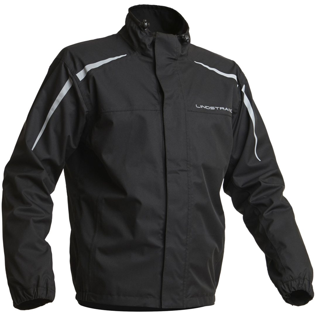 Regnjakke DW+ Sort LINDSTRANDS Medium