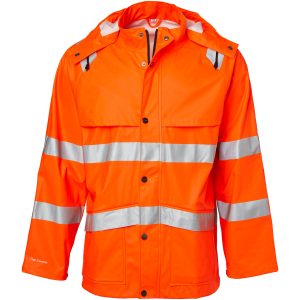 Regnjakke Fluorescerende Orange Top Swede
