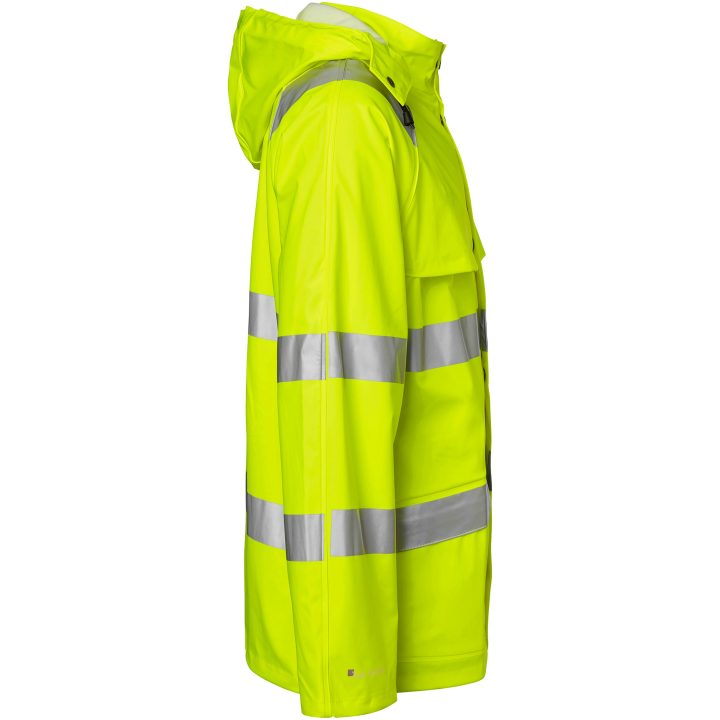 Regnjakke Fluorescerende Orange Top Swede XS – billede 2