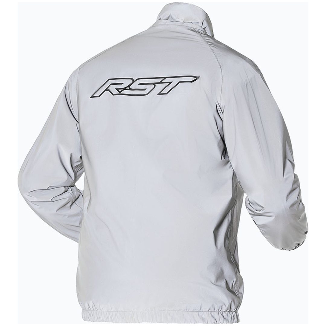 Regnjakke Night Rider Sølv RST s – billede 4