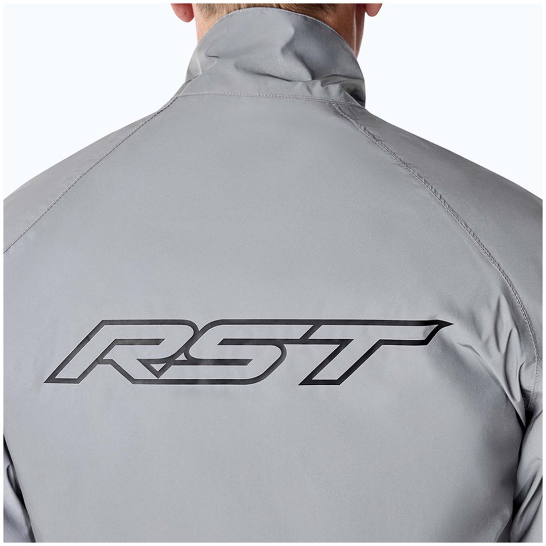 Regnjakke Night Rider Sølv RST s – billede 8