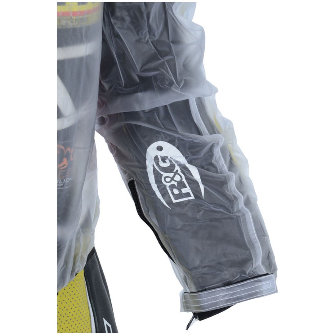 Regnjakke Transparent R&G RACING – billede 3