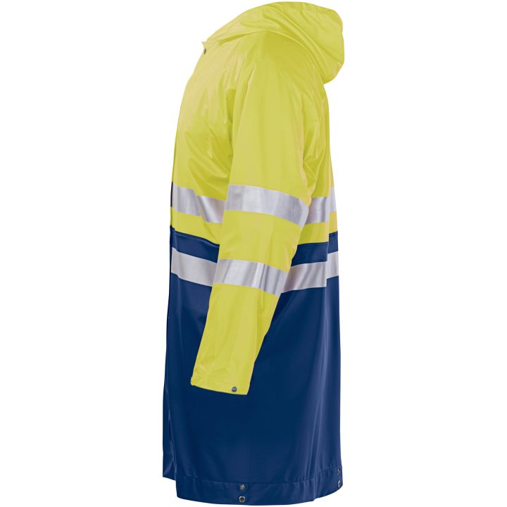 Regnjakke Varsel 1565 Technical Gul/Navy Jobman Large – billede 3