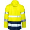 Regnjakke Varsel 1566 Technical Gul/Navy Jobman XXXL – miniature 3