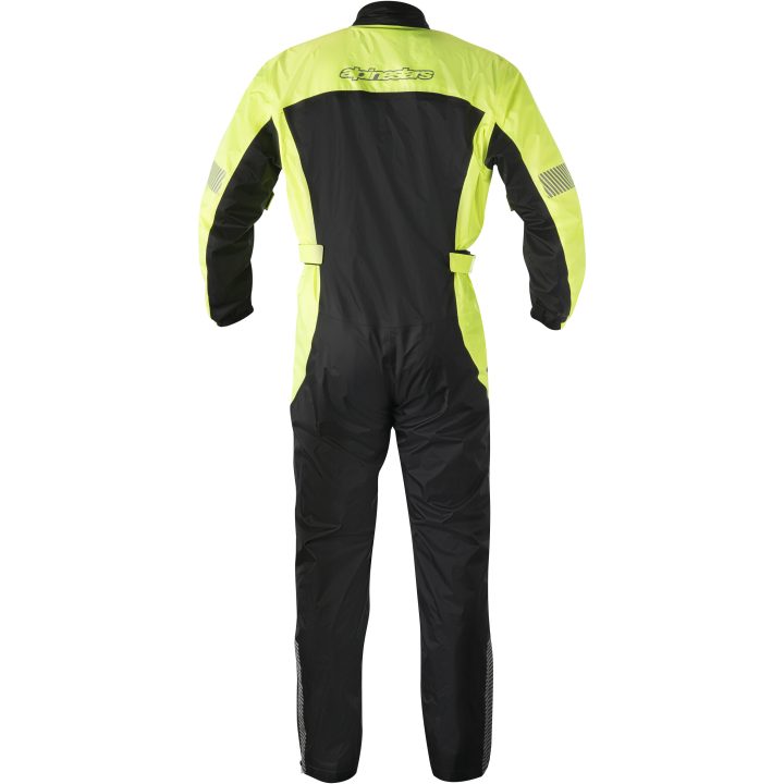 Regnoverall Hurricane Gul/Sort Alpinestars Small – billede 3