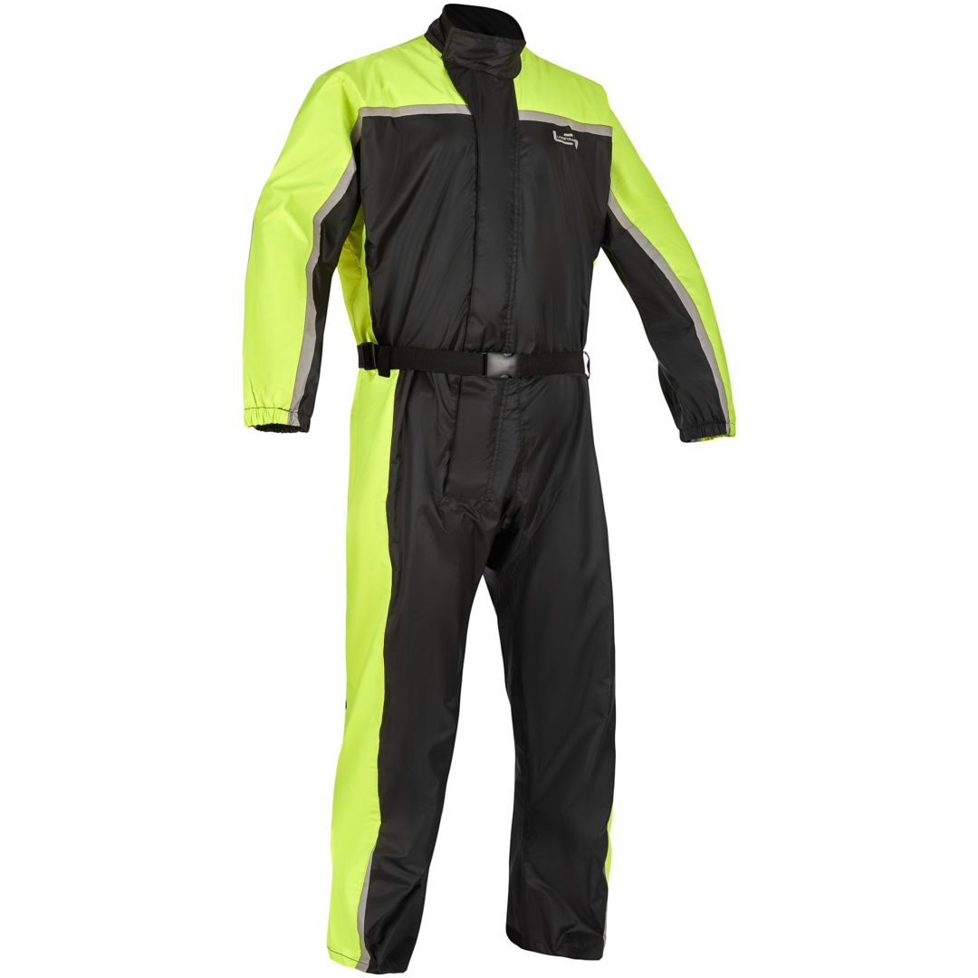 Regnoverall Sidvallen Sort/Gul Lindstrands XS
