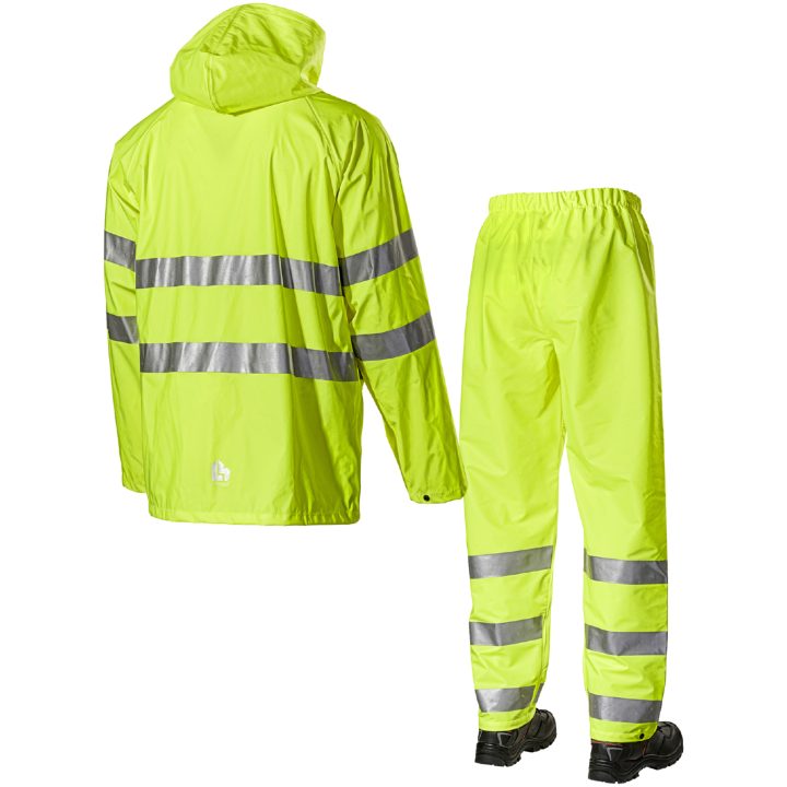 Regnsæt LBrador 2211PU Hi-Vis REGNSÆT 2211PU YELLOW S – billede 2
