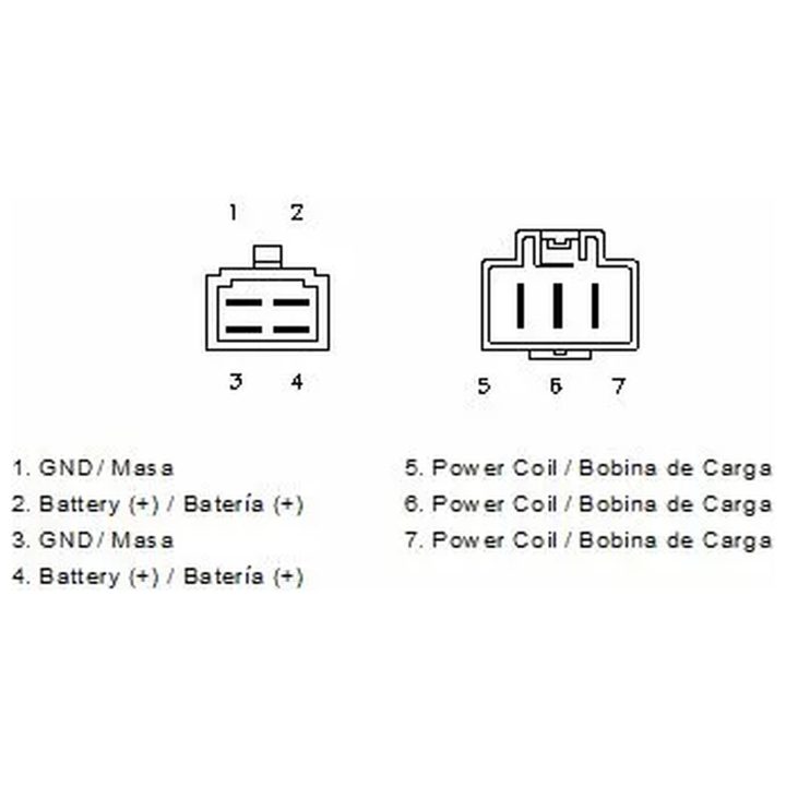 Regulator High-Performance Sort/Sølv MOTOPLAT – billede 5