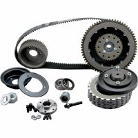 Remdrift med Quiet Clutch System Sort BELT DRIVES LTD.