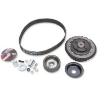 Remdrift med Quiet Clutch System Sort BELT DRIVES LTD.