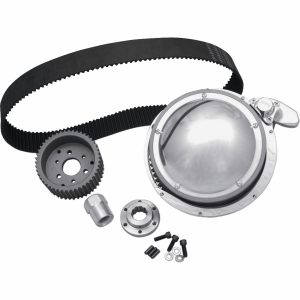 Remtrækssæt Shorty Ribbad Sort BELT DRIVES LTD.