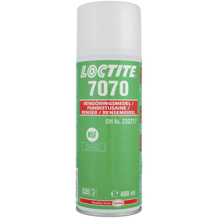 Rengøring affedtningsspray 7070 LOCTITE RENGØRINGSMIDDEL 7070 400ML – billede 2