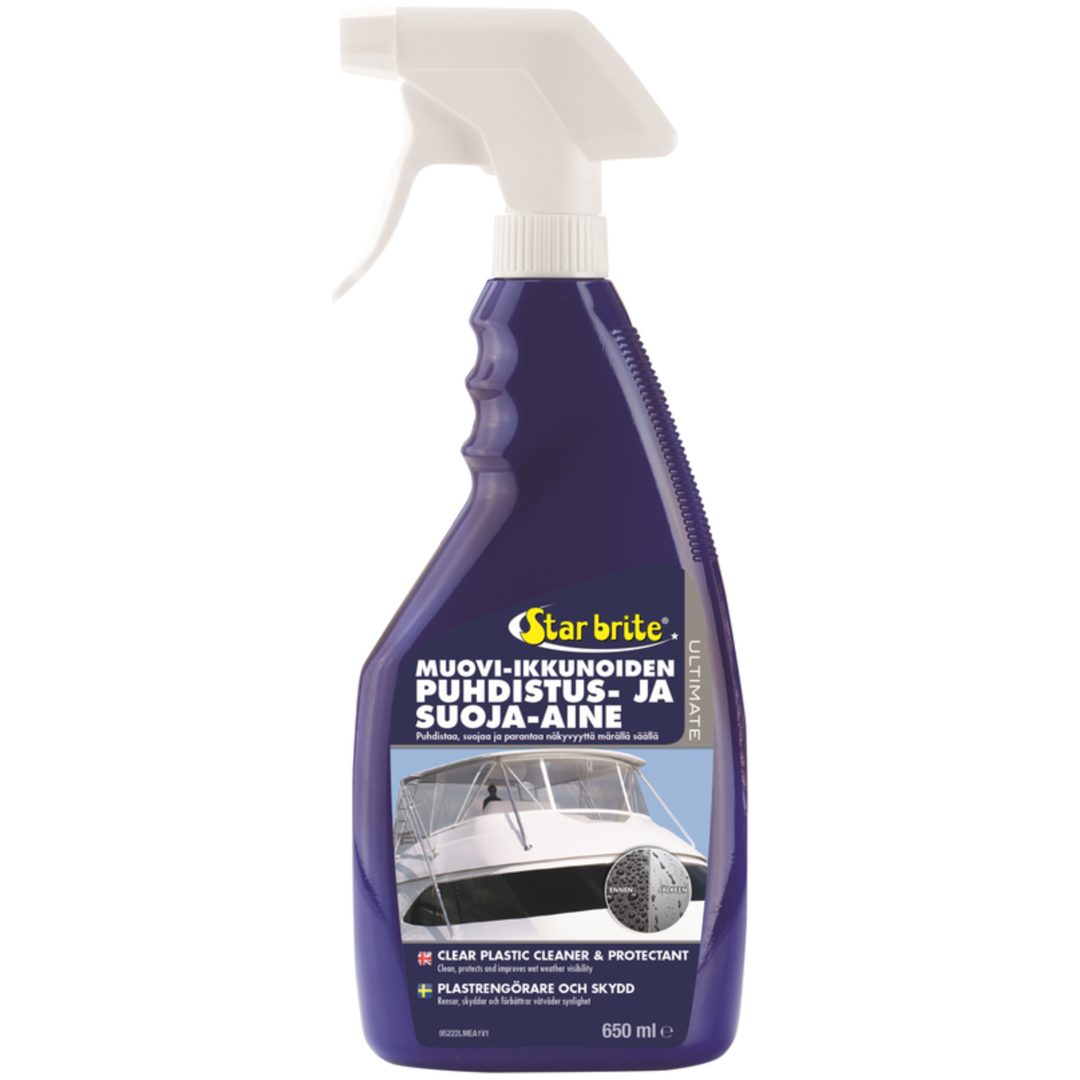 Rengøringsspray View Guard Clear Plastic Star brite