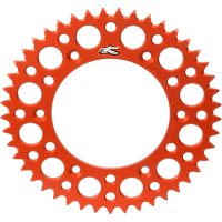 Renthal, Bakdrev, 420, 48, ORANGE, KTM 25-26 65 SX, Husqvarna 25 TC 65, 26 TC 65, GasGas 25 MC 65