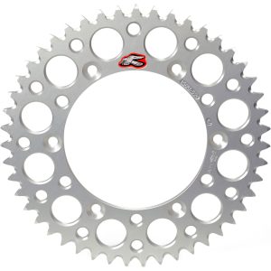 Renthal, Bakdrev, 420, 50, SILVER, KTM 25-26 65 SX, Husqvarna 25 TC 65, 26 TC 65, GasGas 25 MC 65