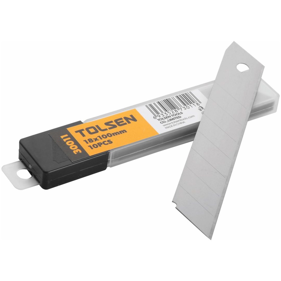 Reserveblade, 18x100 mm, 10 stk. TOLSEN