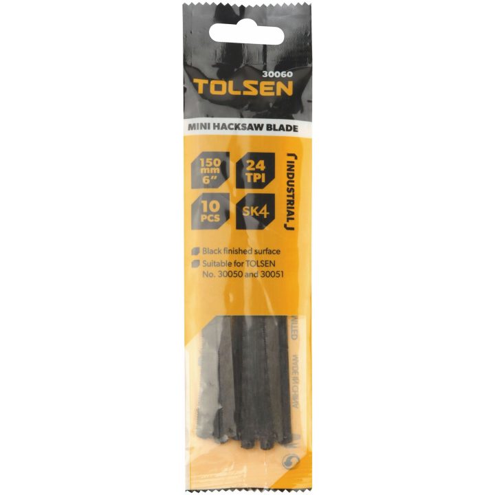 Reserveblade, SK4-stål, 24T, 10 stk. MALMBERGS – billede 2
