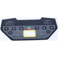 Reservedel løbebånd konsol mærkat - T30 Master Fitness