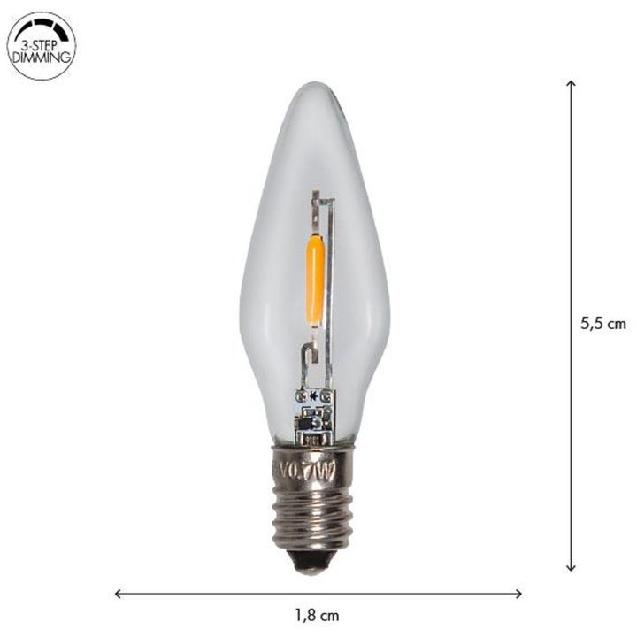 Reservelampe 5-pak Spare Bulb 3-step Universal LED STAR TRADING – billede 3
