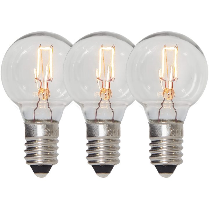 Reservepære 3-pak Spare Bulb Transparent Star Trading – billede 5