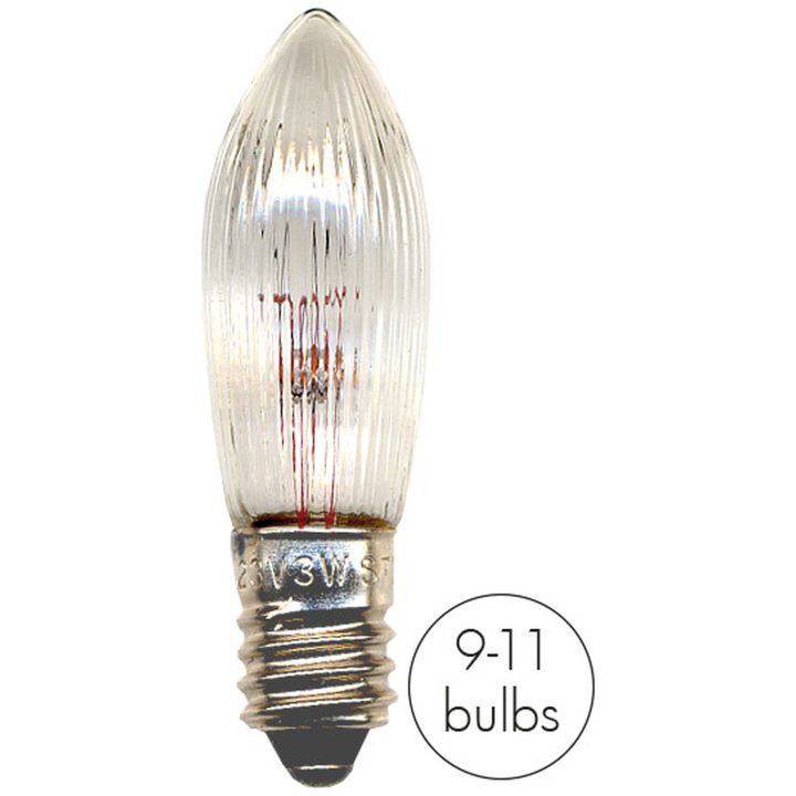Reservepære 3-pak Sparebulb Transparent Star Trading 3W - 23V – billede 4