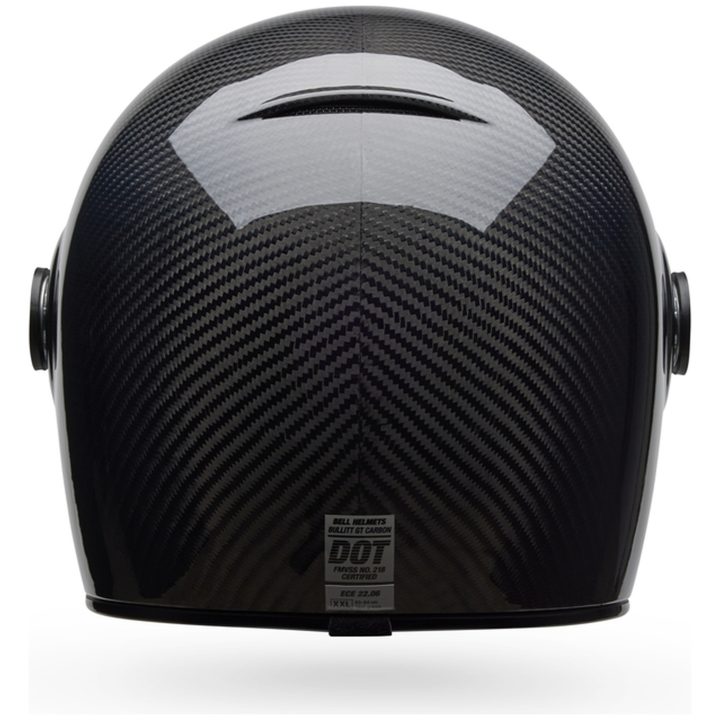 Retro Hjelm Bullitt Gt Carbon Blank Sort BELL s – billede 4
