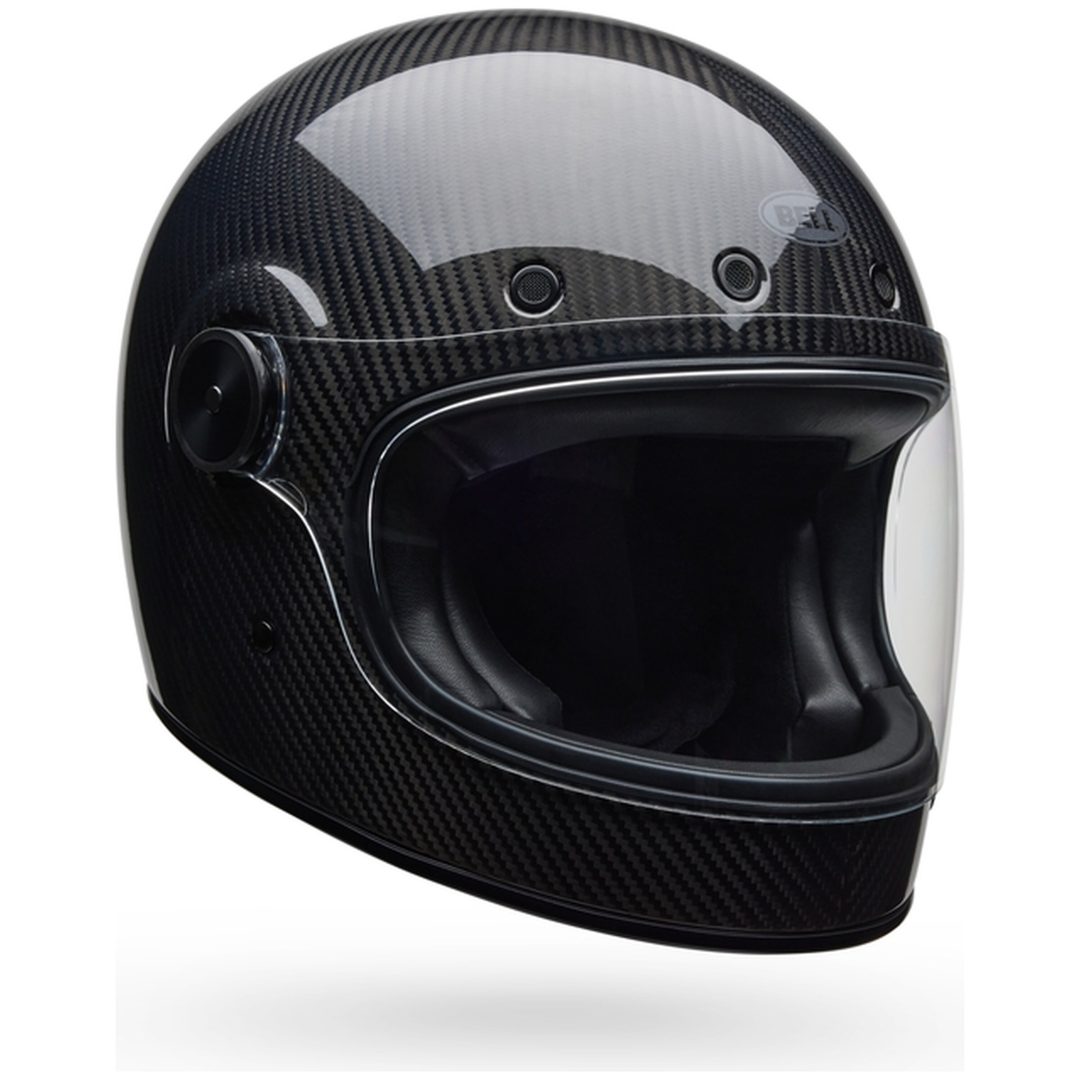 Retro Hjelm Bullitt Gt Carbon Blank Sort BELL s