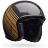 Retro Hjelm Custom 500 Edge Blank Brun/Guld BELL s – miniature 1