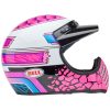 Retro Hjelm Moto-3 Deathspray Blank Rosa/lilla/hvid BELL XL – miniature 7