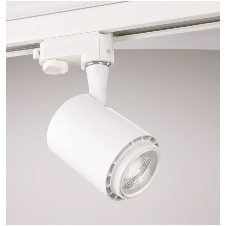 Rex II LED CCT Skinnespot, 12W, 3-faset, 230V, IP20 MALMBERGS – billede 2
