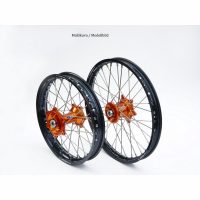 REX WHEELS 19-2,15 TC&FC 16-.. SVART FÄLG/BLÅ NAV 25MM