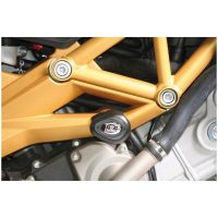 R&G RACING Aero Crash Protectors Black Aprilia Dorsoduro/Shiver 750
