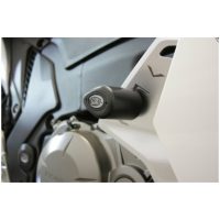 R&G RACING Aero Crash Protectors Black Honda VFR1200F/FD/DCT