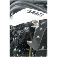 R&G RACING Aero Crash Protectors Black Triumph Speed Triple 1050/R / Speed 94/R