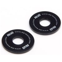 R&G RACING Footrest Blanking Plate Black - KTM 1290 SuperDuke