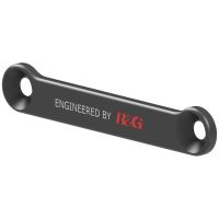 R&G RACING Left Footrest Blanking Plate - Red Kawasaki ZH2