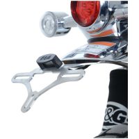 R&G RACING Licence Plate Holder Silver Honda Monkey