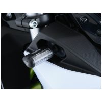 R&G RACING Micro Indicator Adpater Kit Black Kawasaki