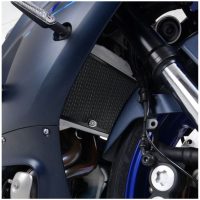 R&G RACING Pro Radiator Guard Titanium - Yamaha R7