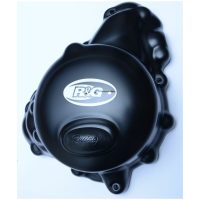 R&G RACING Race Series Left Crankcase Protection Cover Black Triumph