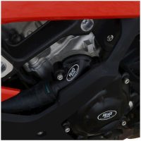 R&G RACING Race Series Left (Water Pump) Crankcase Protection Cover Black BMW S1000RR