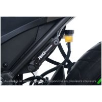 R&G RACING Rear Footrest Blanking Plate Kit Black BMW S1000R