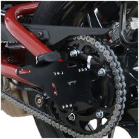 R&G RACING Side Licence Plate Holder Small Plate Version Black Indian FTR 1200