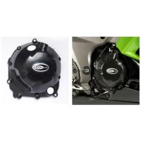 Right Crankcase Protection Cover Black Kawasaki Z1000/SX R&G Racing