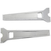 Risers - 10" - Straight - For 1" Handlebars - Chrome