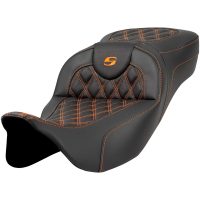Roadsofa Seat - Lattice Stitch - Orange Stitch - Extended Reach