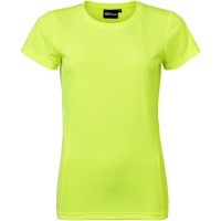 Roz T-shirt w Fluor yellow L