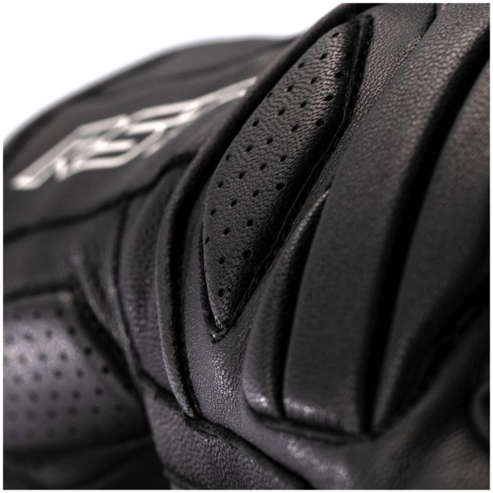 RST Læderhandsker Turbine Sort XS – billede 6