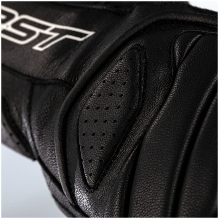 RST Læderhandsker Turbine Sort XS – billede 3